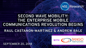 451 Research Webinar - Second Wave Mobility